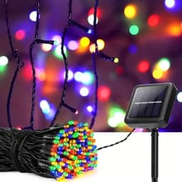 5M-32M LED Solar String Lights 300LED 8 Modes Solar Powered Xmas Outdoor Lights Waterproof Starry Christmas Fairy Lights