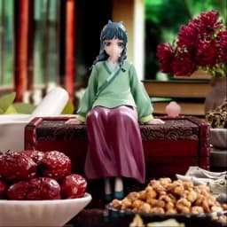 Anime Girl Figures Maomao Action Figure PVC Model Kawaii Maomao Figurine Car Decoration Doll Cute Toy Christmas Gift 2pcs 17cm