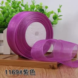 45meter/roll 12/15/20/25/40mm Organza Ribbons Wedding Christmas Birthday Party Decoration Handmade DIY Gift Wrapping Ribbons