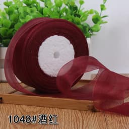45meter/roll 12/15/20/25/40mm Organza Ribbons Wedding Christmas Birthday Party Decoration Handmade DIY Gift Wrapping Ribbons