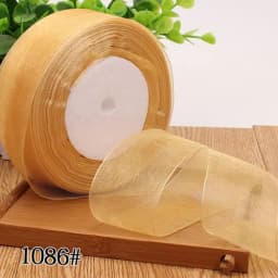 45meter/roll 12/15/20/25/40mm Organza Ribbons Wedding Christmas Birthday Party Decoration Handmade DIY Gift Wrapping Ribbons
