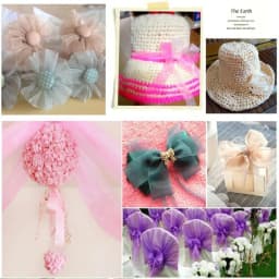 45meter/roll 12/15/20/25/40mm Organza Ribbons Wedding Christmas Birthday Party Decoration Handmade DIY Gift Wrapping Ribbons