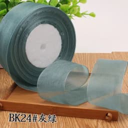 45meter/roll 12/15/20/25/40mm Organza Ribbons Wedding Christmas Birthday Party Decoration Handmade DIY Gift Wrapping Ribbons