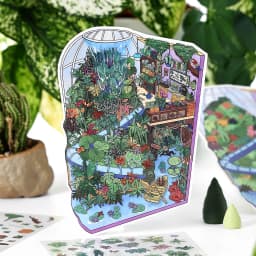 Kawaii Dinosaur Museum 3D Ancient Egypt Exhibition Landscape Sticker DIY Pocket Cabin Scene Christmas gifts 