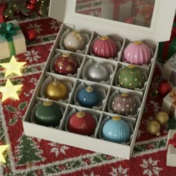 Nicole Christmas Baubles of Joy Candle Mold Christmas Silicone Mould DIY Handmade Xmas Home Decoration