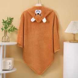 New Coral Fleece Bath Towel for Infants and Children, Suitable for Use in Bathrooms, Swimming Pools, Beaches, and Families. Can Be Used as a Newborn Blanket. Super Absorbent, Comfortable and Soft Fabric. New Pattern Design. Microfiber. Suitable for Infants and Children Aged 0-3 Years. Ideal as a Top Choice for Baby Christmas Gifts