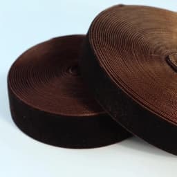 5-10yards/roll Velvet Ribbons Deep Brown Color Single Face Flocking Webbing For DIY Christmas Crafts Party Wrapping Decoration