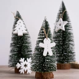 Christmas Series Pendant Silicone Mold DIY Christmas Tree Elk Snows Glove Casting Molds Plaster Resin Jewelry Crafts Making Kit
