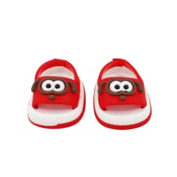 Doll Shoes Bikini Beach Slippers For labubu Clothes 17cm Plush Doll Accessories Girl's Toys Birthday And Christmas Gifts