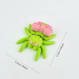 3D Printed Flexible Spider Sculpture Kids Simulation Animal Toy Creative Home Halloween Ornament Desk Cartoon Christmas Gift