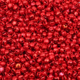 50-100PCS 6/8/10mm Baking Paint Colorful Christmas Flat Bells Metal Little Bells Xmas Decoration Party DIY Bracelet Necklace