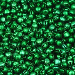 50-100PCS 6/8/10mm Baking Paint Colorful Christmas Flat Bells Metal Little Bells Xmas Decoration Party DIY Bracelet Necklace