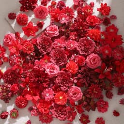 20Pcs Blue Rose Artificial Flowers Silk Fake Flowers Heads For Home Decor Christmas Wedding Decoration DIY Garland Gift Accessor