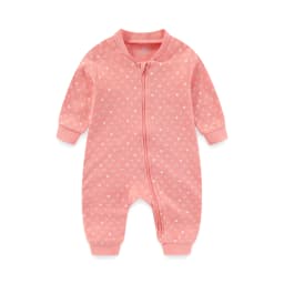 Kiddiezoom 1/2Pcs Fashion Christmas Cartoon 100%Cotton Zipper Baby Boy Girl Rompers Soft Newborn Clothes