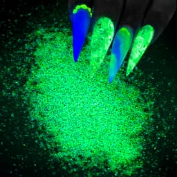 10g Shining Sugar Nail Glitter Powder Candy Coat Effect White Black Transparent Pigment Dust Nails Art Decorations DIY Christmas