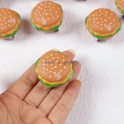 15Pcs Mini Cute 3D Burger Pull Back Cars Toy for kids Birthday Party favors Baby Shower Gift Pinata Filler Reward Christmas Gift