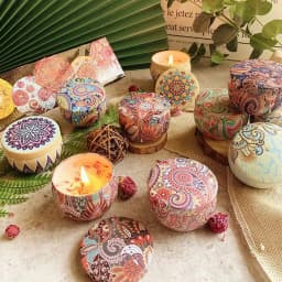 Dried Smokeless Aromatherapy Candles | Used for Bathtubs and Yoga | Gratitude Gifts for Christmas, birthdays, and Mother's Day