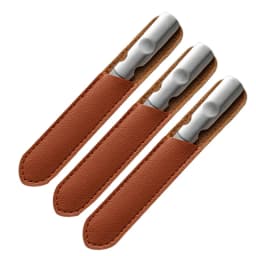 Professional Stainless Steel Nail File Double-Sided Heavy Duty & Reusable Manicure Tool for Natural Nails Christmas Gift