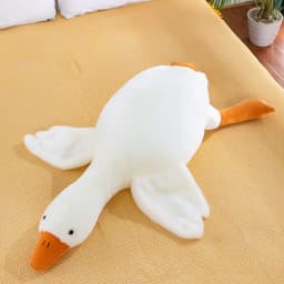 50-190cm White Hug Stuffed Animal Duck Kawaii Large 7 Colors Giant Goose Plush Toy Sleeping Pillow Big Christmas Gift for Friend