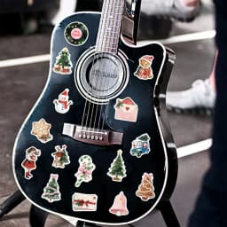 50PCS Christmas Aesthetic Gift Santa Claus Graffiti Stickers DIY Decorative Bags, Skateboards, Water Cups, Flat Stickers