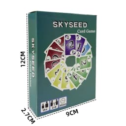 Skyseed Card Game 150 Playing Cards Board Game Deck Fun Action Edition Social Collective Games ,Christmas and Halloween Gifts