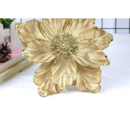 20cm Christmas Decoration Artificial Magnolia Flowers Xmas Tree Decor Jade Orchid Christmas Flower