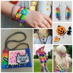 3600Pcs Pony Beads, 24 Colors Kandi Beads Bulk for Bracelets, Hair Braiding, DIY Jewelry & Christmas Gifts
