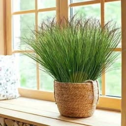 12/28pcs Artificial Green Plants - Resin Onion Grass | Suitable for Indoor/Outdoor Decoration, Perfect for Christmas And Summer