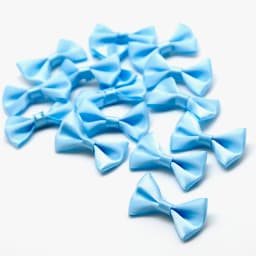 25/50pcs 3x1.5cm 4x2.5cm Small Satin Ribbon Bows Flower Appliques Sewing Crafts Bow Christmas Decorations Wedding Party Supplies