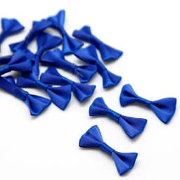 25/50pcs 3x1.5cm 4x2.5cm Small Satin Ribbon Bows Flower Appliques Sewing Crafts Bow Christmas Decorations Wedding Party Supplies