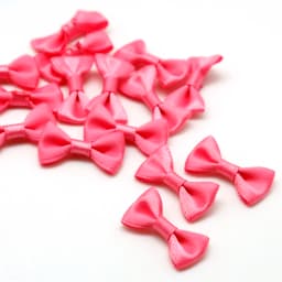 25/50pcs 3x1.5cm 4x2.5cm Small Satin Ribbon Bows Flower Appliques Sewing Crafts Bow Christmas Decorations Wedding Party Supplies