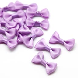25/50pcs 3x1.5cm 4x2.5cm Small Satin Ribbon Bows Flower Appliques Sewing Crafts Bow Christmas Decorations Wedding Party Supplies