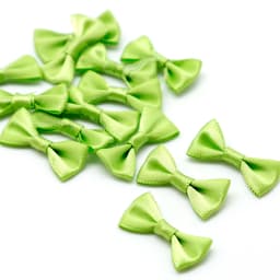 25/50pcs 3x1.5cm 4x2.5cm Small Satin Ribbon Bows Flower Appliques Sewing Crafts Bow Christmas Decorations Wedding Party Supplies