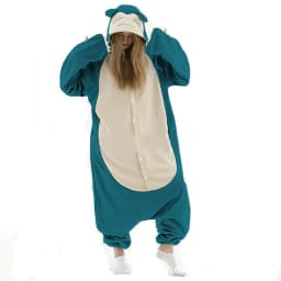 Snorlax Kigurumi Onesies Animal Pajamas Slippers Cosplay Costume Halloween Christmas Sleepwear Plus Size