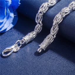 Hot Popular 925 Sterling Silver Bracelet for woman man 20mm chain luxury Wedding party Christmas Gifts fashion fine Jewelry