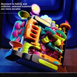 Educational Montessori Toys Multilayer Track Adventure Game Rail Rolling Ball Model Interactive Brain Kids Christmas Gift
