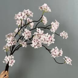 Luxury Artificial Pear Blossom Autumn Winter 90cm Slik Fake Flower For Living Room Wedding Party Decor Christmas Outdoor Floral