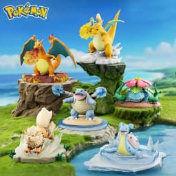 Genuine Pokemon Anime Action Figures Call Of Duty GK PVC Charizard Blastoise Arcanine Lapras Venusaur Dragonite Christmas Gift