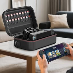 1pc Switch 2 Carry Case Portable Handheld Single Bag,Travel Case for Switch 2 Controller Accessories Men Women Christmas Gifts
