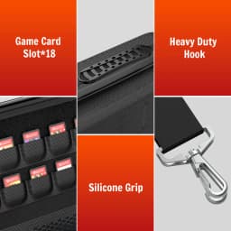 1pc Switch 2 Carry Case Portable Handheld Single Bag,Travel Case for Switch 2 Controller Accessories Men Women Christmas Gifts