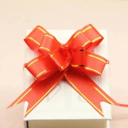 100pcs Party Wedding Christmas Tree Hanging Decorated Ribbon Bow Bag Gift Wrapping & Decorat Bow Knot Ribbon Butterfly Pull Bow