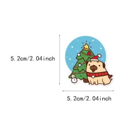 50/100PCS Christmas Series Cartoon Festival Fun Graffiti Stickers DIY Manual Scrap Book Tablet Decorative Stickers 