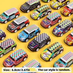 15pcs Children's car sets, alloy car toys, Christmas gift toys, car models, shock-resistant toys