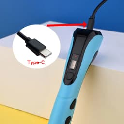 Novel Creative 3D Children's Printing Pen with LCD Display Power Adapter PLA Filament Travel Box Kids Christmas Birthday Gift