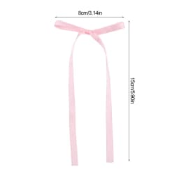 10/20Pcs Pink Red Bow Cake Decorations Ribbons Cake Topper Kids Girls Birthday Party Supplies Christmas Wedding Cake DIY Decor