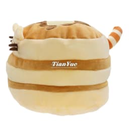 Cute Animal hamburger Cat soft Stuffed Pussy Christmas Gift Toys for Christmas 14cm