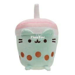 Cute Animal hamburger Cat soft Stuffed Pussy Christmas Gift Toys for Christmas 14cm