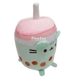 Cute Animal hamburger Cat soft Stuffed Pussy Christmas Gift Toys for Christmas 14cm