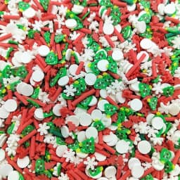 Mixed Xmas Snowfake Slices Slime Christmas Polymer Clay Sprinkles Crafts soft Clay Nail Shaker DIY Crystal Mud Filler Accessorie