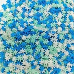 Mixed Xmas Snowfake Slices Slime Christmas Polymer Clay Sprinkles Crafts soft Clay Nail Shaker DIY Crystal Mud Filler Accessorie